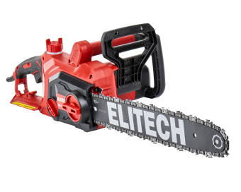 Электропила Elitech ПЭ 2016ПОБ (2000Вт,шина41см,шаг3/8",паз1.3мм,5.4кг,поперечное распол. дв-ля) 