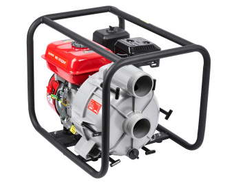 Мотопомпа Elitech МБ 950 Д80 Г (950л\мин,выс-25м,гл-7м4-такт,7л.с.,,т\бак-3.6л,патр-80мм,36кг,гр\вод