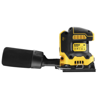 Виброшлифмашина DeWalt DCW200N-XJ (18 В XR, 1/4'' б/бат и ЗУ)