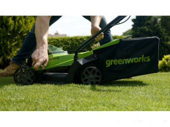 Газонокосилка аккум. Greenworks GD24LM33 (24V, бесщет, 33см, без АКБ и ЗУ) 2516107