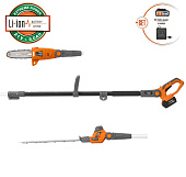 Высоторез аккум. DAPH 2221Li SET DAEWOO (21В, 20см, 1/4", 450мм, толщ.реза 15мм, АКБ 21В, 5А/ч+ЗУ)