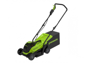 Газонокосилка аккум. Greenworks GD24LM33 (24V, бесщет, 33см, без АКБ и ЗУ) 2516107