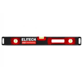 Уровень ELITECH HD 320304 пузырьковый 100см, 3глазка, зеркальн. глазок, фрезер. поверхн., высокоточ.