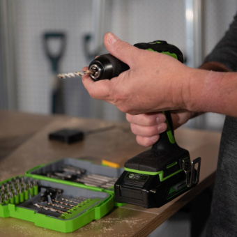 Дрель-шуруповерт аккум. Greenworks GD24DD35 (24V, бесщеточная, без АКБ и ЗУ) 3704007