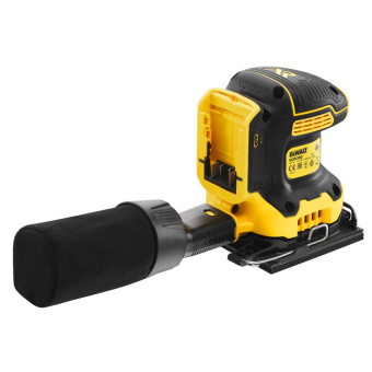 Виброшлифмашина DeWalt DCW200N-XJ (18 В XR, 1/4'' б/бат и ЗУ)