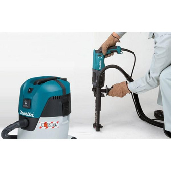 Пылесос Makita VC 2512 L (вл\сух) 1000Вт, 3600л\м, 210мбар, 25л, шланг36ммх3.5м, 8кг,кор, 2насад 