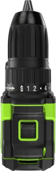 Дрель-шуруповерт аккум. Greenworks DD345 (24V, б/щет, 27/45Нм, 13мм, 1АКБ*4Ач, ЗУ, кор) 3708307CUB