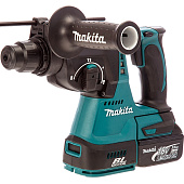 Перфоратор аккум. Makita DHR 242 RFE (б\щет,SDS+,18В,2х3АчLi-ion,3реж,2.4Дж,0-4700у\м,3.3кг,чем)
