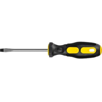 Отвертка STAYER SL 6,0*100мм двухкомп. рукоятка, магнитный наконечник 2509-06-10_z02