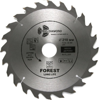 Диск пильный TRIO DIAMOND 210*24Т*32/30 FLL817