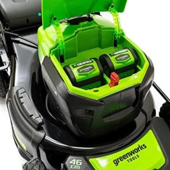 Газонокосилка аккум. Greenworks GD40LM46SP(40V,46см,самоход,,бесщет,1хАКБ 8Ач иЗУ)2506807UH