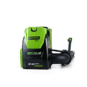 Воздуходув ранцевый аккум. Greenworks GD60BPB (60V, бесщ., без АКБ и ЗУ) 2402307