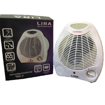 Тепловентилятор LIRA TBC-2 (FH 03) 220/240 В мощность 1000/20000 Вт  