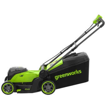 Газонокосилка аккум. Greenworks GD24X2LM411 (24V, 41см,c 2 АКБ и ЗУ) 2520907UD