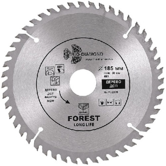 Диск пильный TRIO DIAMOND 185*30/20/16*48Т FLL828