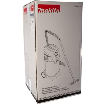 Пылесос Makita VC 3011 L (вл\сух),1000Вт,3600л\м,210мбар,30л,шланг36ммх3.5м,10.5кг,кор,2нас,2 п\сб,щ