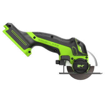 УШМ аккум. Greenworks GD24UCS (24V, бесщет., 76мм, мини ,без АКБ и ЗУ) 3402007