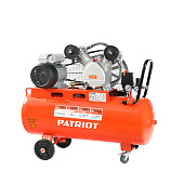 Компрессор PATRIOT PTR 80-450А ременной 220В 2кВт, выход быстросъём, выход елочка 8мм