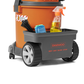 Пылесос DAEWOO DAVC 2014 (20л, 1400Вт, 230мБар, шланг 3м, провода 3м,  HEPA фильтр)