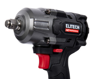 Гайковерт Elitech HD CW2009SL (ударн.,20В,1х4.0Ач,ELP,0-2400у\м,900Нм,кв 1\2",2.2кг,ч,М12-М24,чем