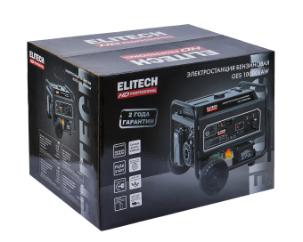 Бензогенератор Elitech HD GES 10000ЕAW (4такт,8.5\8.0кВт,230В-32А\12В-8.3А,2роз.230В-32\16А) 204672