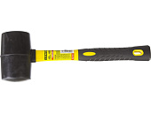 Киянка STAYER Professional резиновая ЧЕРНАЯ с фиброгласс. ручкой 2054-65