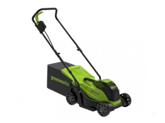 Газонокосилка аккум. Greenworks GD24LM33 (24V, бесщет, 33см, без АКБ и ЗУ) 2516107