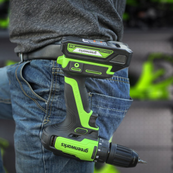 Дрель-шуруповерт аккум. Greenworks GD24DD35 (24V, бесщеточная, без АКБ и ЗУ) 3704007
