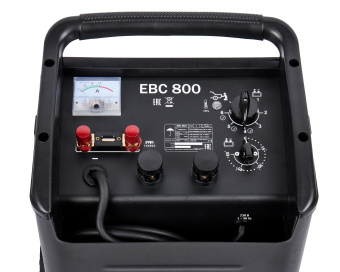 Устройство пуско-зарядн. Elitech EBC 800 (12/24В,2.5/20.0кВт,10/100А,20-1200Ач, 800А, 31.6кг) 206816