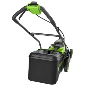 Газонокосилка аккум. Greenworks GD24X2LM361 (24V, бесщет,36см,с 2 АКБ,4Ач и ЗУ) 2520707UD