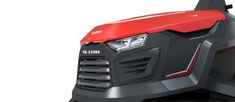Трактор садовый Elitech ТБ 1198А (бен,сиденье,Ducar,452см3,8.4кВт,98см,30-90мм,,245л,авт.тр.,200кг)