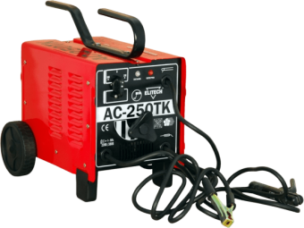 Сварочный трансформатор Elitech AС 250ТК(220/380V,4.2kW,60-250А,2-5мм,24,5кг)+колеса