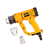 Фен DeWalt D26411-QS (1800Вт,250\450л\м,50-400\50-600грС,0.8кг,кор,2насадки)