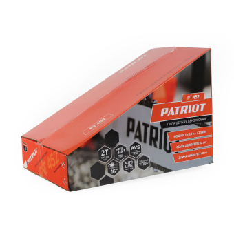 Бензопила PATRIOT PT452 (3,4л.с., шина 16", Easy Start)  220104452