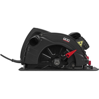 Пила циркулярная TEH TC19014L (1400Вт, 190мм, 20мм, Мах глуб.реза 63мм, лит. алюм. платф., лаз. указ