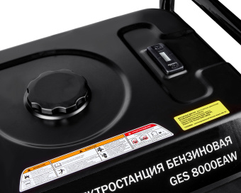 Бензогенератор Elitech HD GES 8000EAW (4-т,мак6.5/ном6.0кВт,230В-27А/12В-8.3А,230В-16А,т/б-25л,90кг
