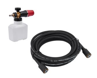 Мойка ELITECH HD HPW 3000IF(3000Вт,ном140\мак180бар,8,7л\мин,26кг,самовсасывающая,аксессуары,колеса