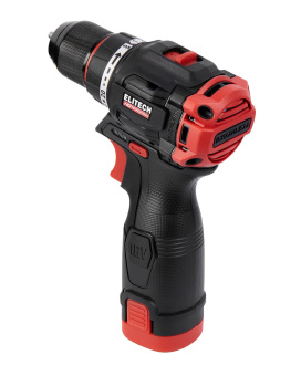 Шуруповерт аккум. Elitech HD CD 16 L2 (б/щет.16В,2х2.0Ач,Li-ion,БЗП-10мм,0-450\1700об\м,55Нм,чем)
