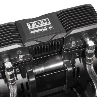 Компрессор TEH TAC50L (420л\мин., 8Атм, безмал., ресивер 50л, медная обмотка, 2 двиг. по 1,5кВт)