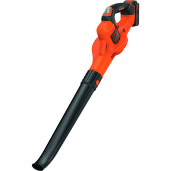 Воздуходув аккум. Black+Decker GWC1820PC-QW (18В,акк2.0 Ач Li-Ion, воздушный поток 209 км/ч, 2скор.)