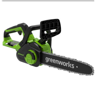 Пила цепная аккум. Greenworks G24CS25K4 (24V, 25см, с 1 АКБ 4Ач и ЗУ) 2007707UB