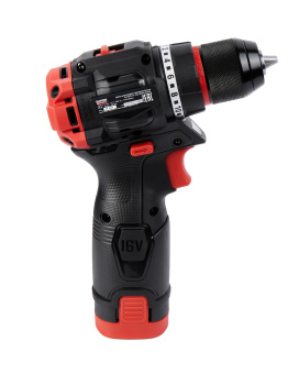 Шуруповерт аккум. Elitech HD CD 16 L2 (б/щет.16В,2х2.0Ач,Li-ion,БЗП-10мм,0-450\1700об\м,55Нм,чем)