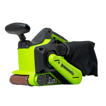 Ленточная шлифмашина аккум. Greenworks G24BS (24V, б/щет.без АКБ и ЗУ, 2,56кг, 259м/мин.) 3100607