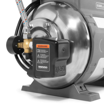 Насосная станция DAEWOO DAS 6000/24 INOX (24л, бак из нерж. стали, 1400Вт, 6000л/час, 19,2кг)