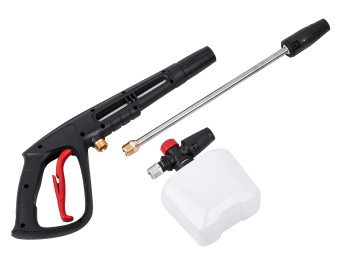 Мойка ELITECH М 2500 РКП (2500Вт,180бар,9л\мин,пеноген.-1.0л,22кг,самовсас,колеса,катушка,аксесс.) 
