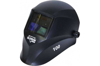 Маска сварочная Elitech 100 (Хамелеон,11DIN,светофильтр90х35мм,0.1мс,0.36кг,черная) 199137