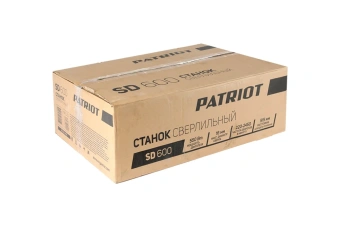 Станок сверлильный PATRIOT SD 600 (550Вт, скорости: 12, сверло 16мм, Тиски в комплекте) 160301400