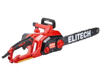 Электропила Elitech ПЭ 2016ПОБ (2000Вт,шина41см,шаг3/8",паз1.3мм,5.4кг,поперечное распол. дв-ля) 