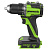Дрель-шуруповерт аккум. Greenworks DD560 (24V.б/щет,30/60 Нм,13мм,Anti-kickback.без АКБ и ЗУ)3708407