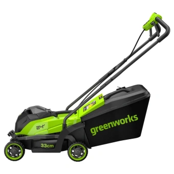 Газонокосилка аккум. Greenworks GD24LM331  (24V, 33см, без АКБ и ЗУ) 2520607